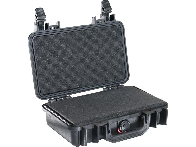 Peli Schutzkoffer 1170 mit Schaumstoffeinlage, Schwarz Protector Case 1170 für empfindliche Ausrüstung, 3.3 l Volumen