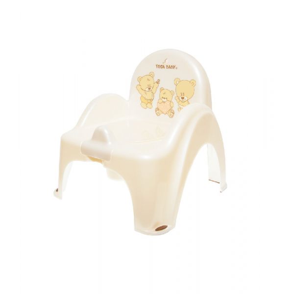 Babyactive Cadeira Bacio Anti-derrapante Teddy Bear White