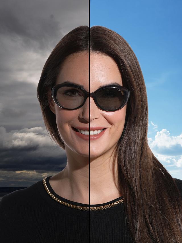 Photochromatische Ultra-Polarisierte Damen-Sonnenbrille