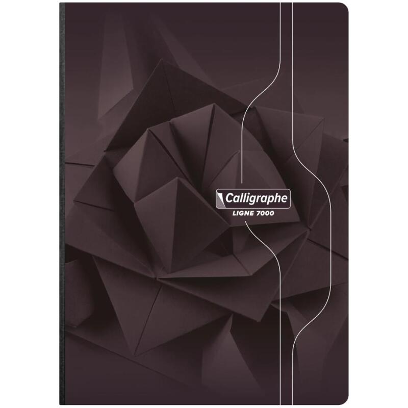 Cahier brochure souple dos toilé 7000 A4 288 pages petits carreaux 70 g - Assortis