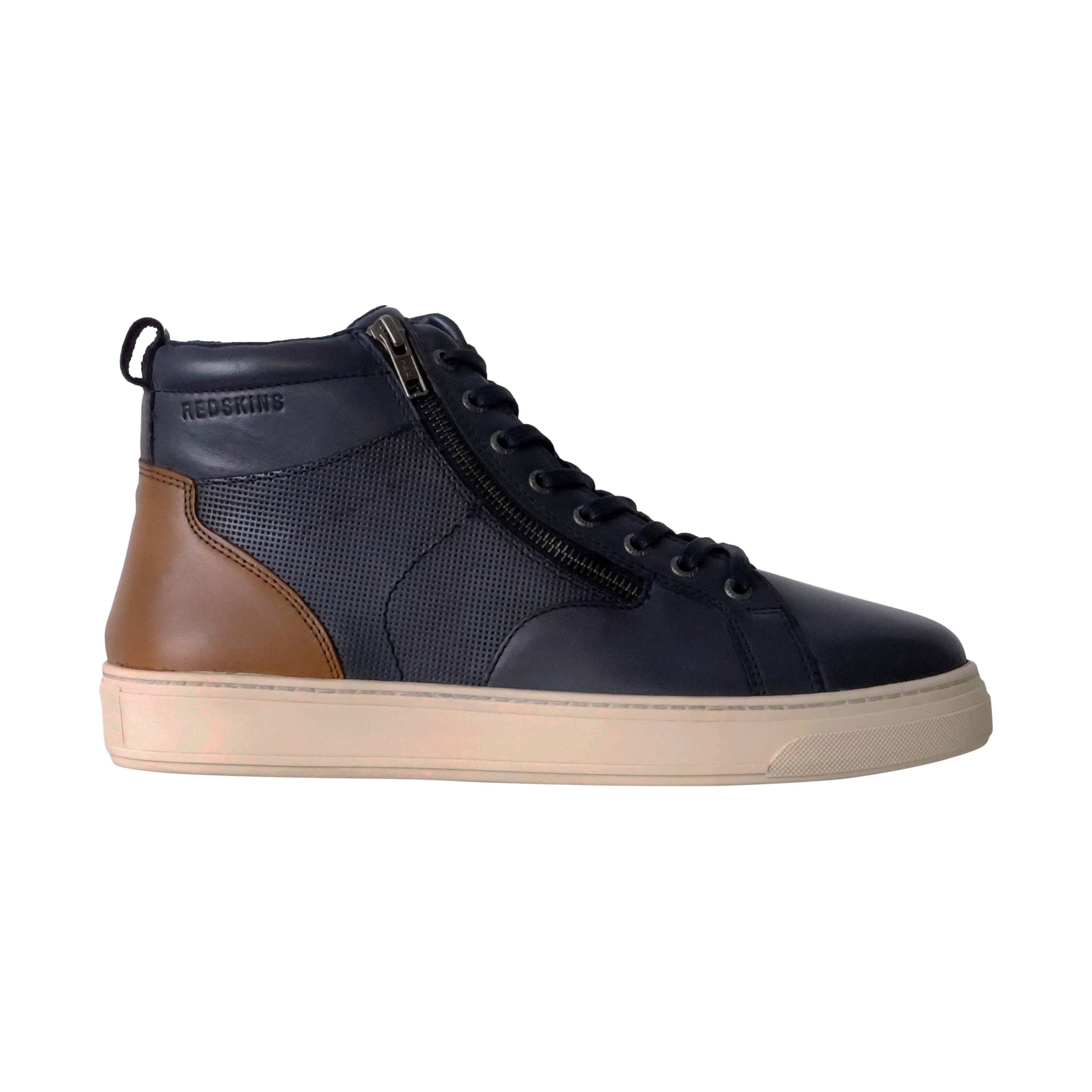 Basket montante cuirbillon | Bleu