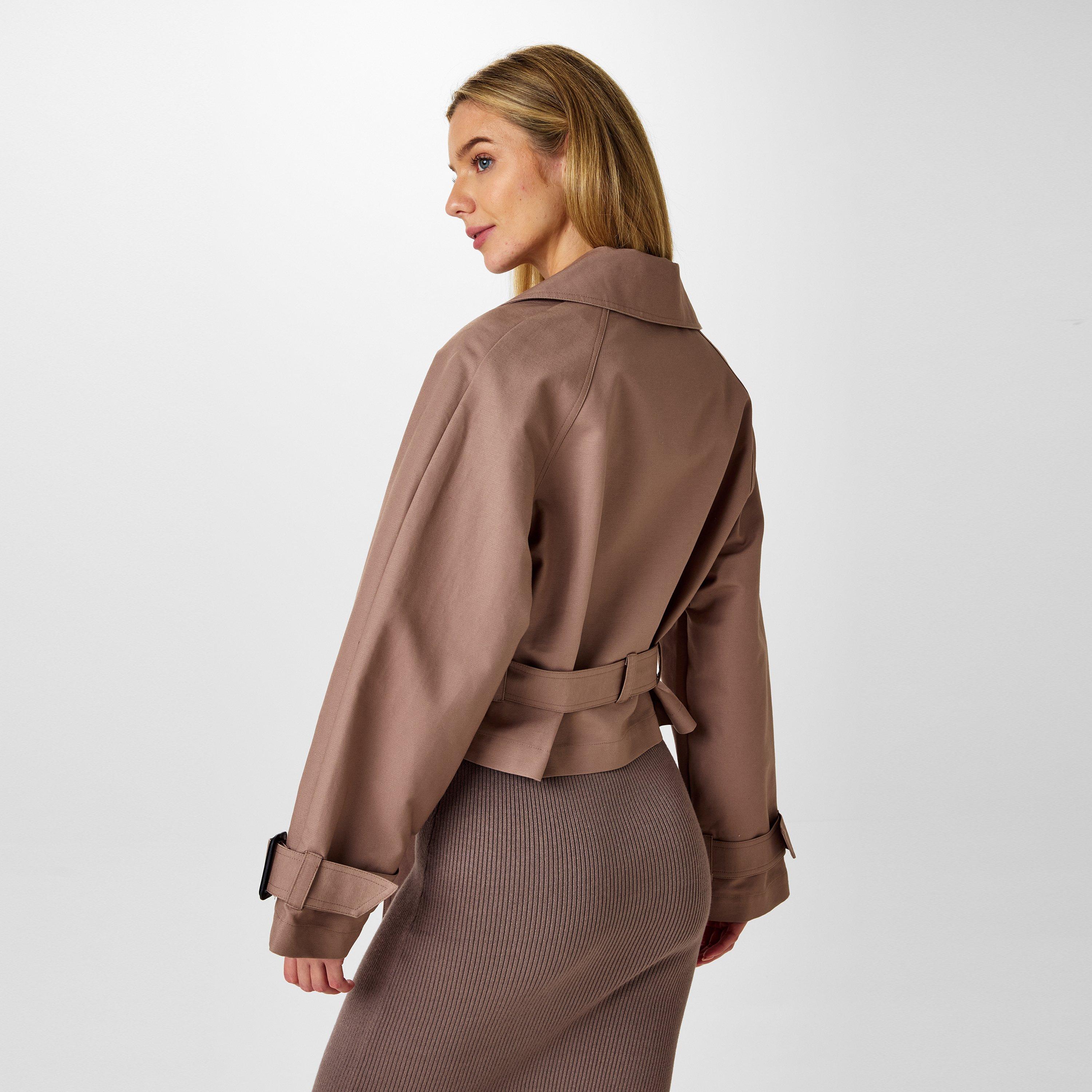 Jack Wills JW Cropped Trench Coat