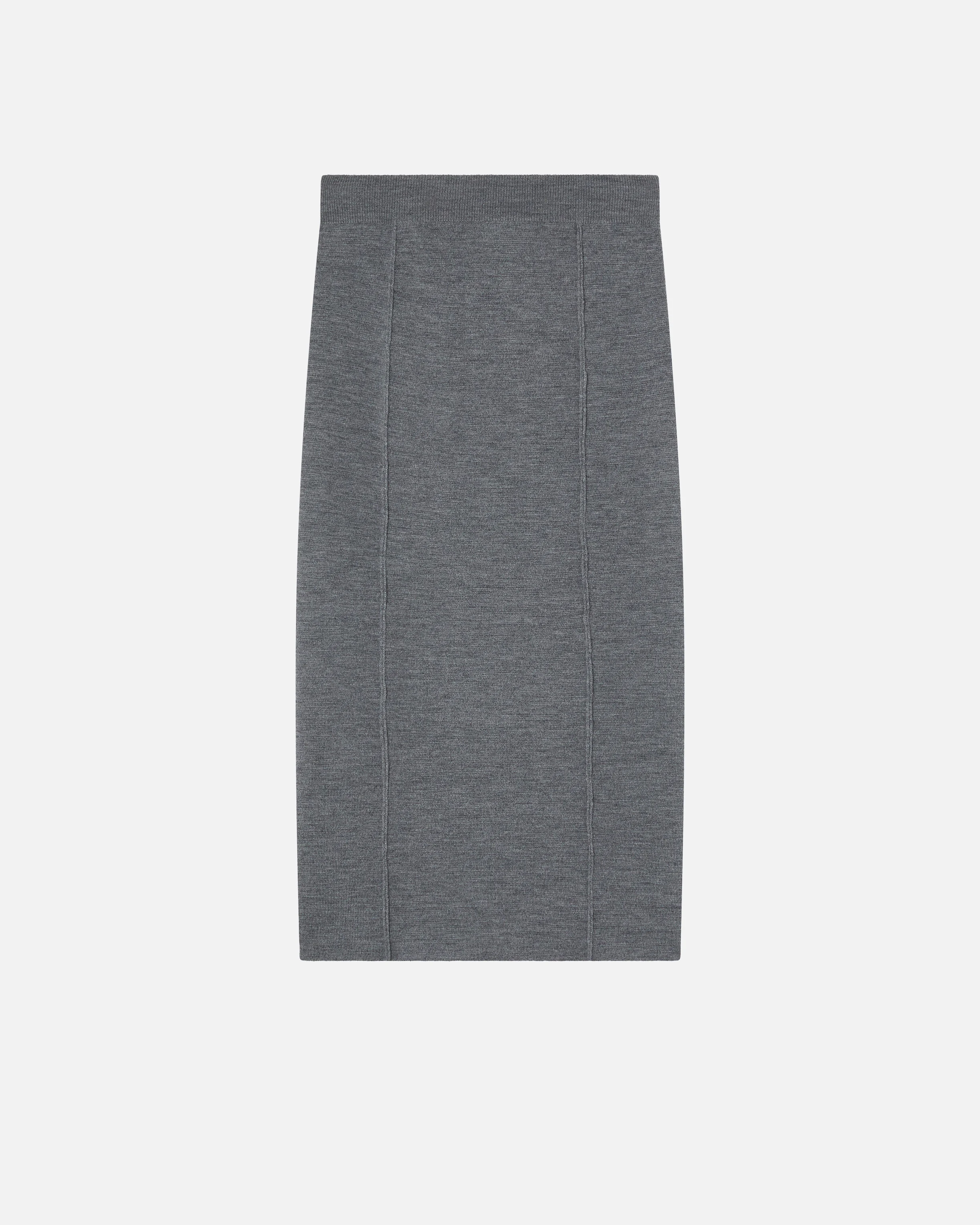 Jupe crayon de | Gris