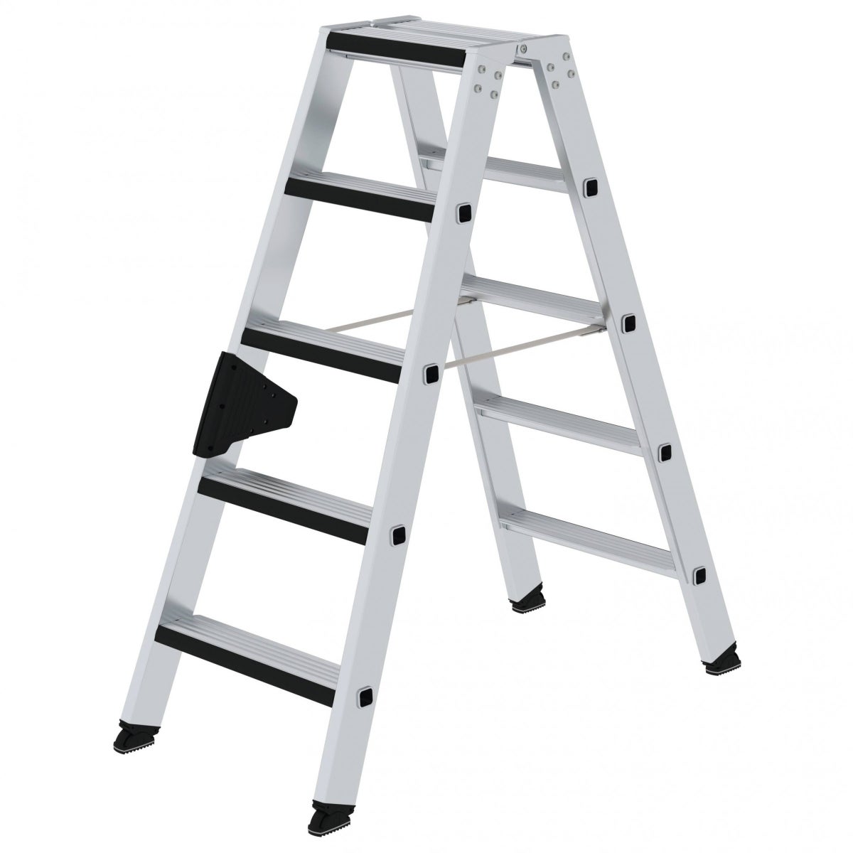 MUNK trap, aan beide zijden toegankelijk, met relax-step, 2x5 treden
