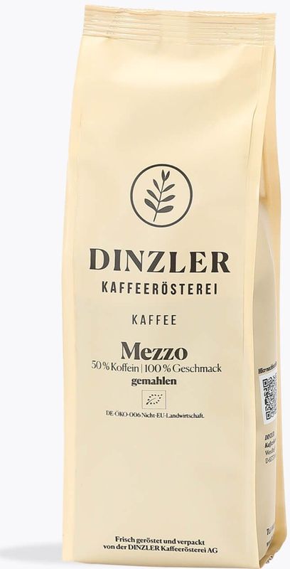 Dinzler - Mezzo - Koffie - Cafeïnearm - Bio - 250g