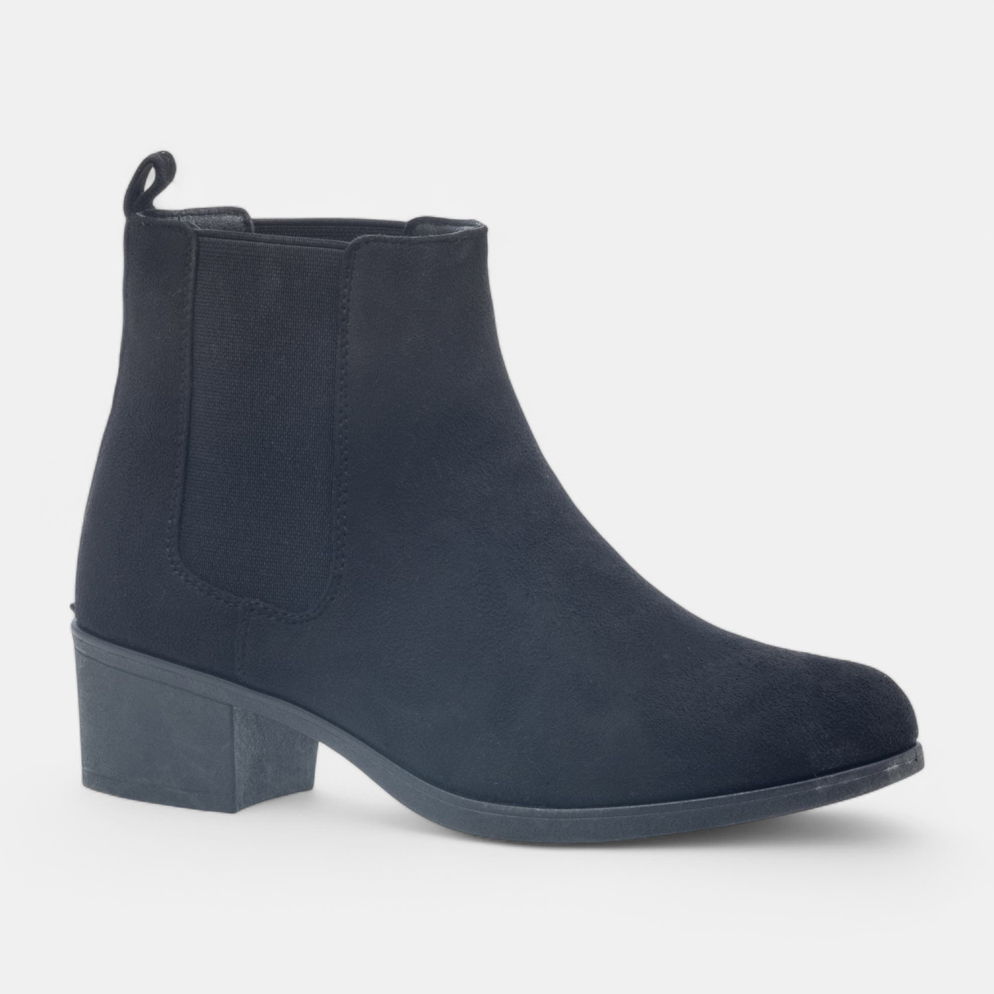 Boots chelsea Femme noir