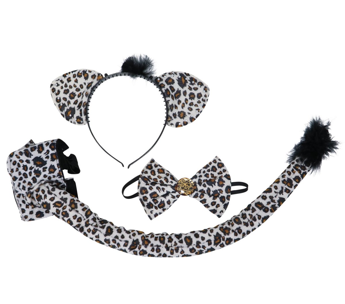 Luipaard Set Zwart