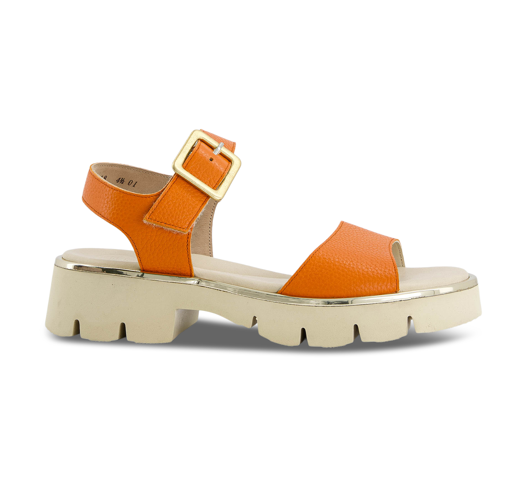 Paul Green Riemchensandalen orange