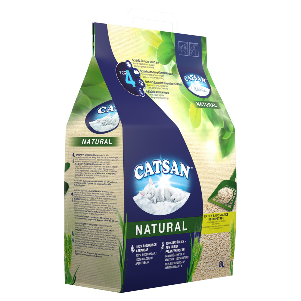 Catsan Kattenbakvulling Natural 8 liter