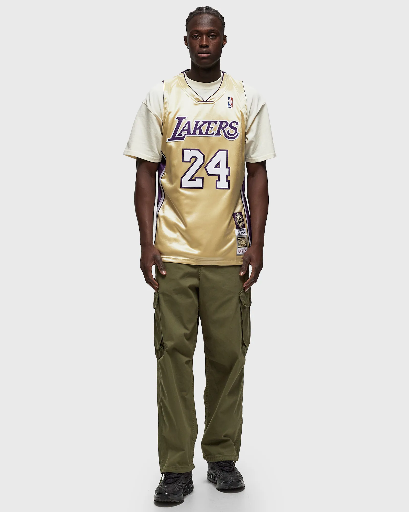 Mitchell & Ness NBA AUTHENTIC JERSEY LOS ANGELES LAKERS HALL OF FAME 1996-2016 KOBE BRYANT #24