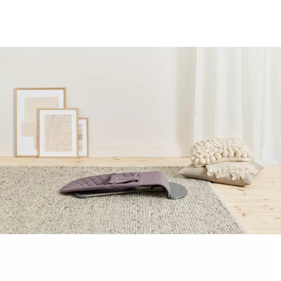 BABYBJÖRN Babywippe Bliss Cotton Dunkelviolett