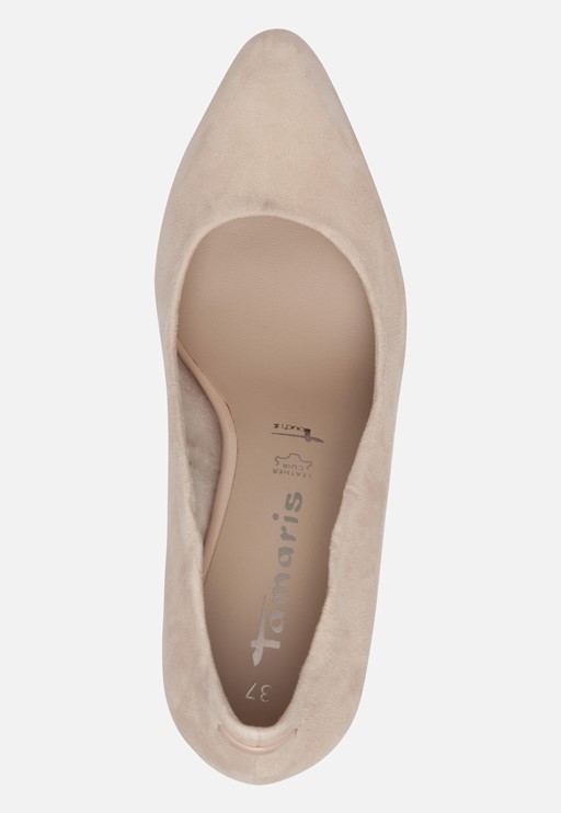 Tamaris Pumps beige Imitatiesuede
