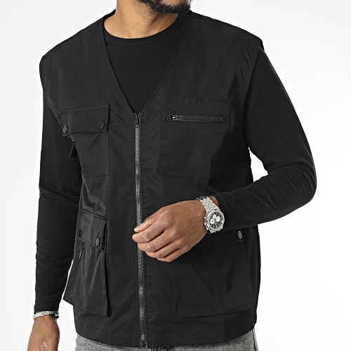 Gilet Zippé Noir