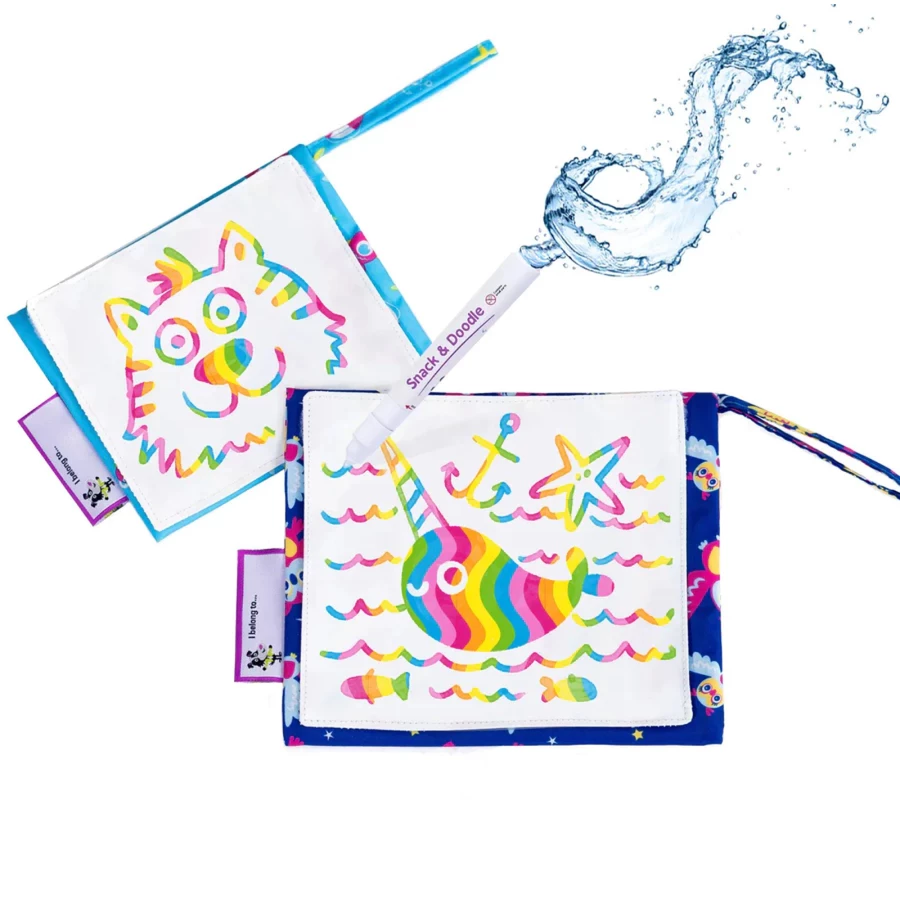TidyTot MalenBasteln Tidy Tot Snack & Doodle MeerEulen