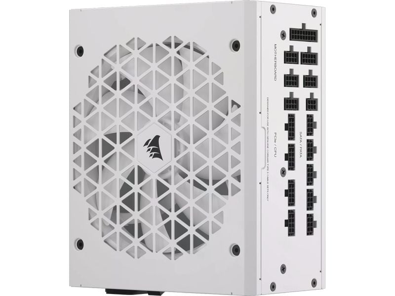 Corsair Netzteil RMx SHIFT White RM1200x 1200 W Vollmodulares ATX-Netzteil mit 1200 W und 80 PLUS Gold Zertifizierung
