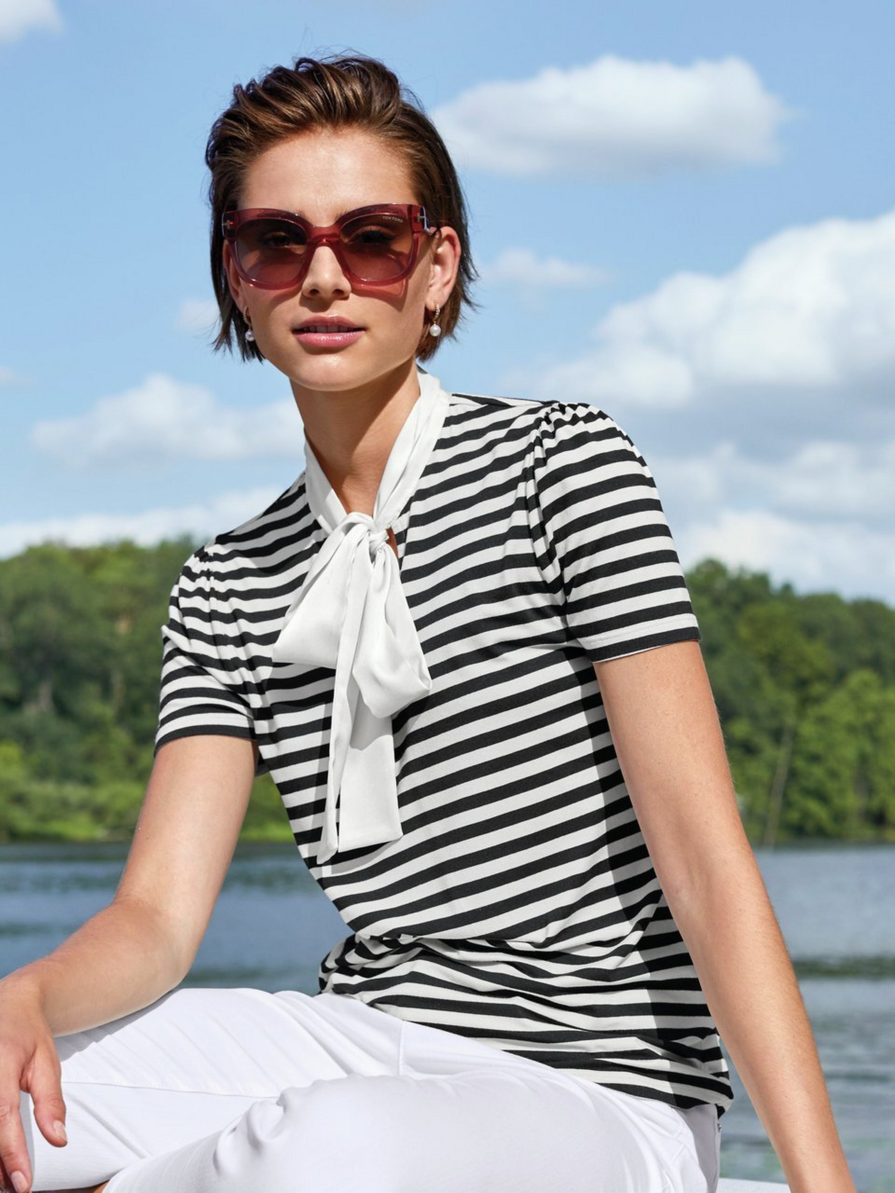 Shirt mit 1/2-Arm