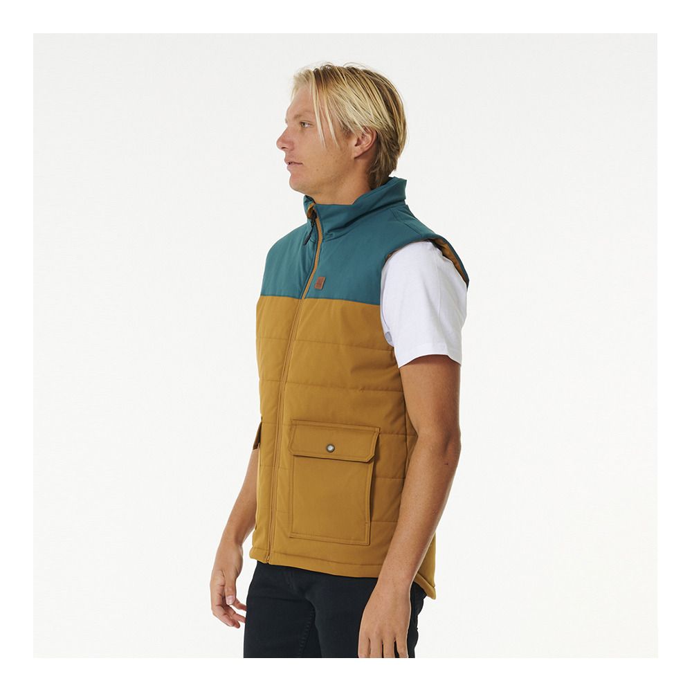 Rip Curl ANTI SERIES RIDGE - Gilet Homme gold