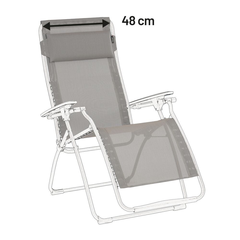 Relaxliege Ersatzteilset - 48 cm Rsx/Futura Batyline® Iso Braun Terre