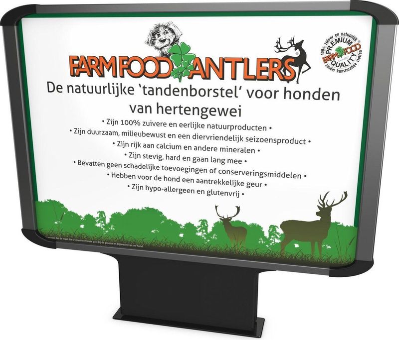 Farm Food - Antler - Kauwsnack - 100% Natuurlijk - Small