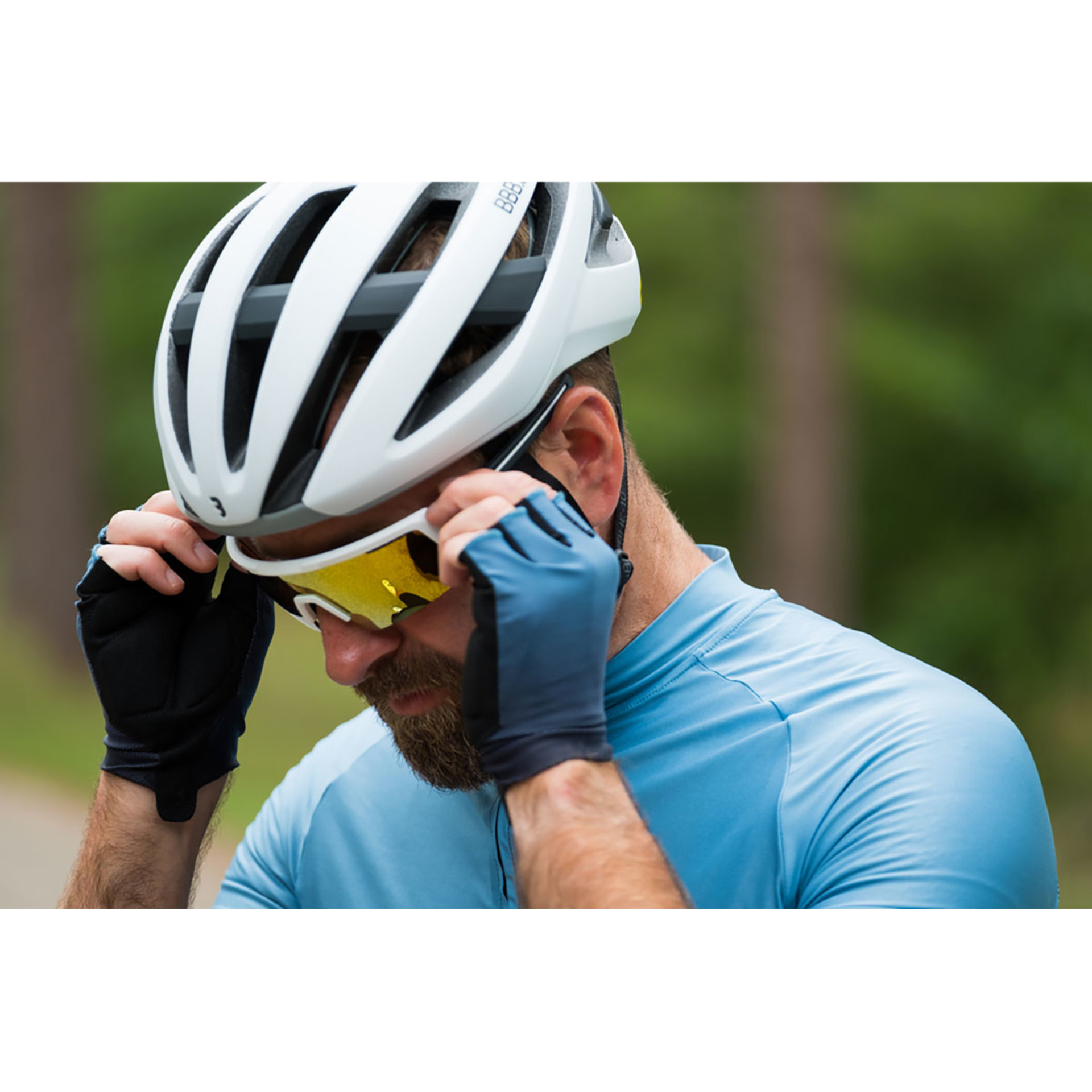BBB Cycling BSG-65 Fuse PC MLC Sportbril Oranje/Mat Wit