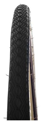 Pneu de Ville Hutchinson Junior 18'' x 1-3/8'' Tringle Rigide Noir Beige