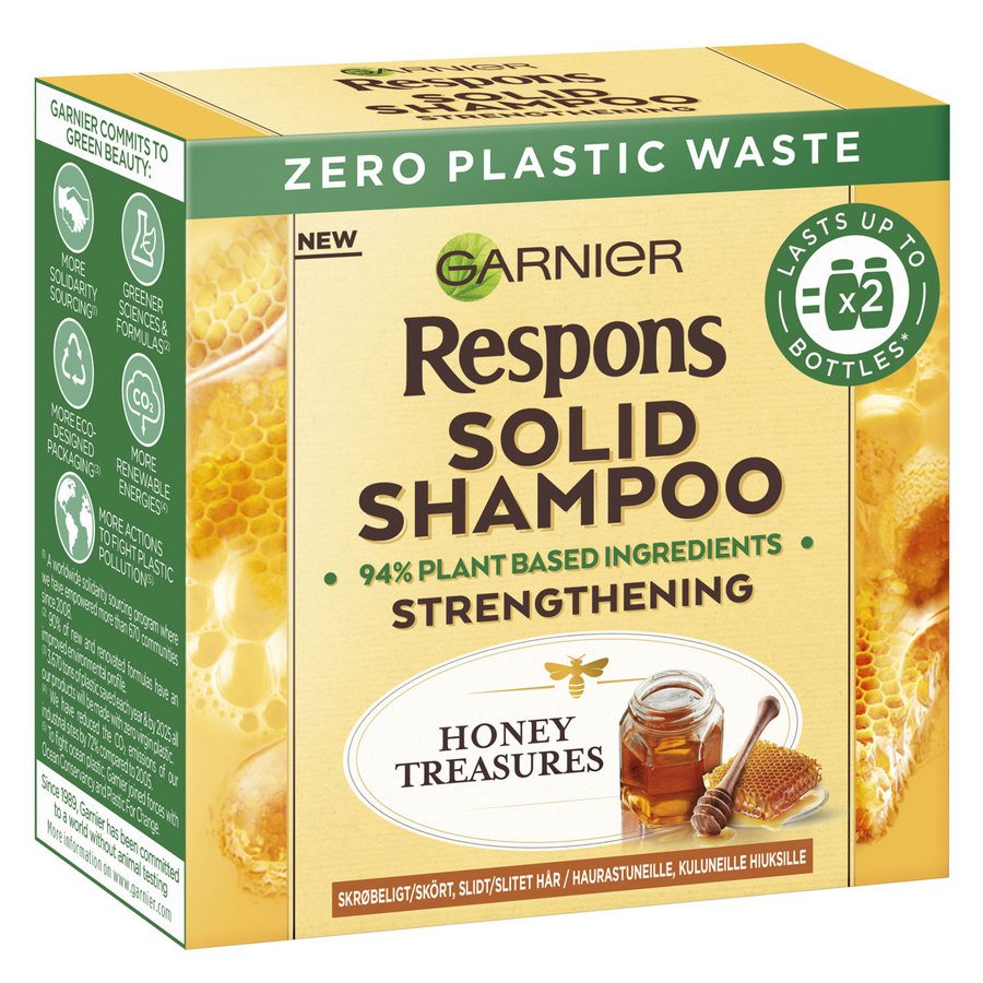 Garnier Respons Honey Treasures Solid Shampoo 60g