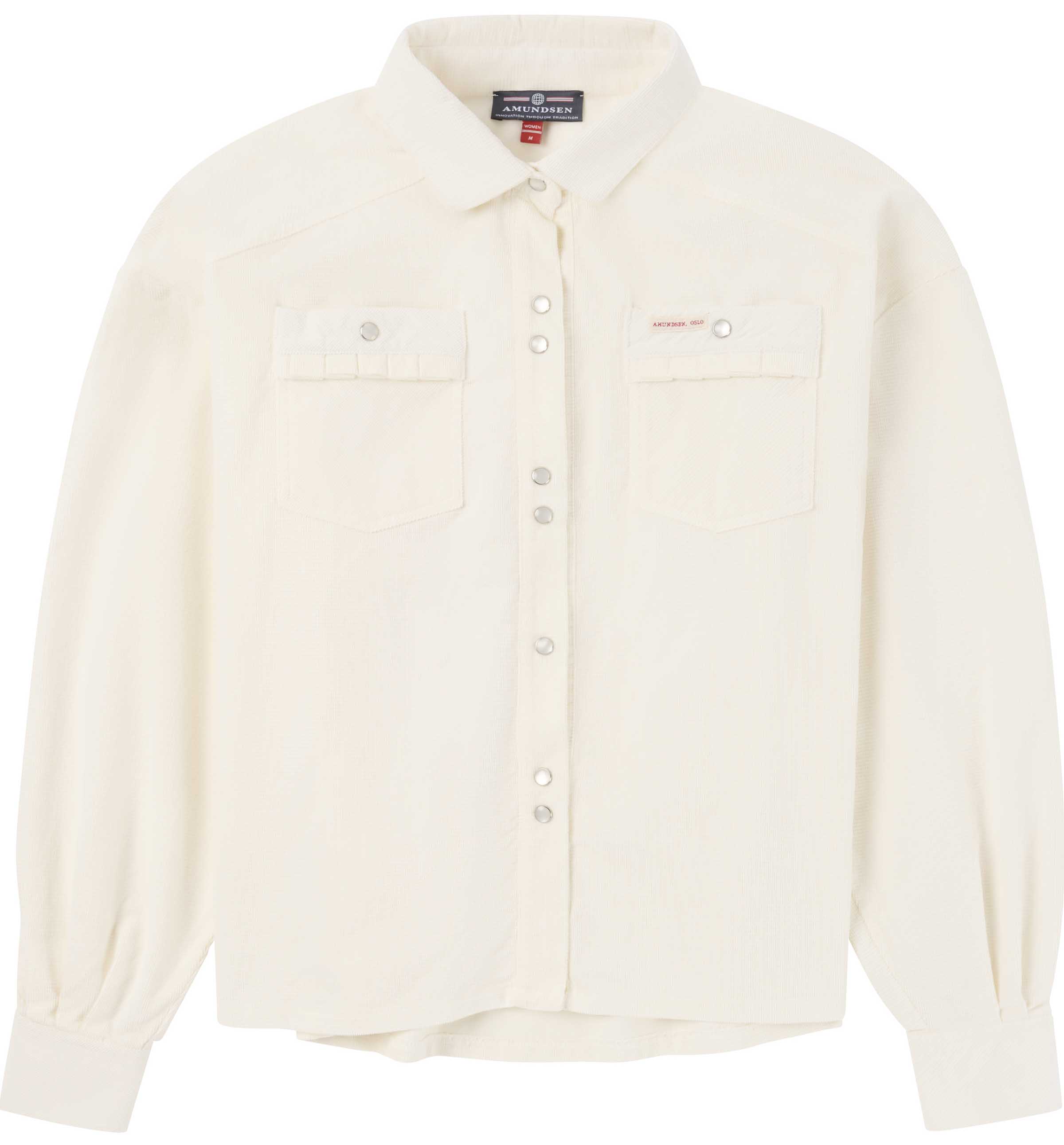 Wild Velvet Shirt Dame 001/White