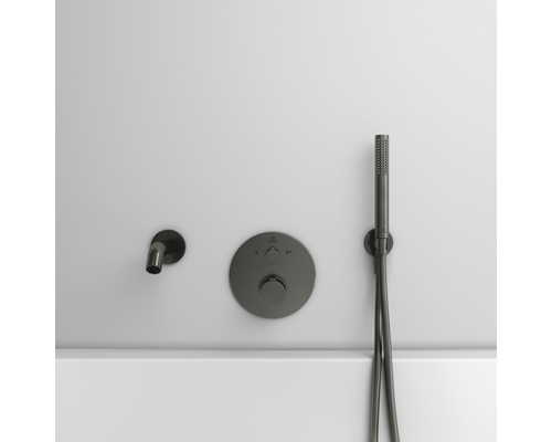 Ideal Standard Idealrain Atelier handdouche, rond Ø 25 mm, magnetisch grijs BC774A5