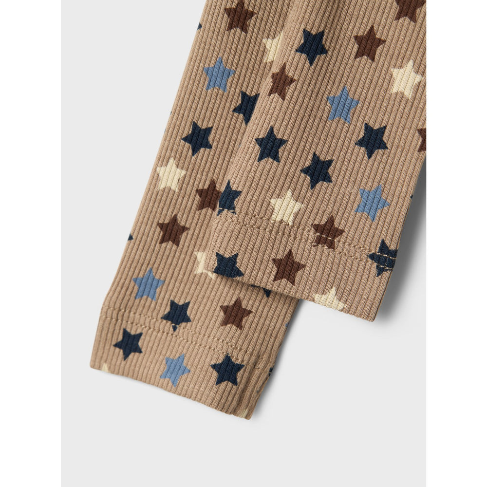 Køb Name It Weathered Teak Ricco Long Johns