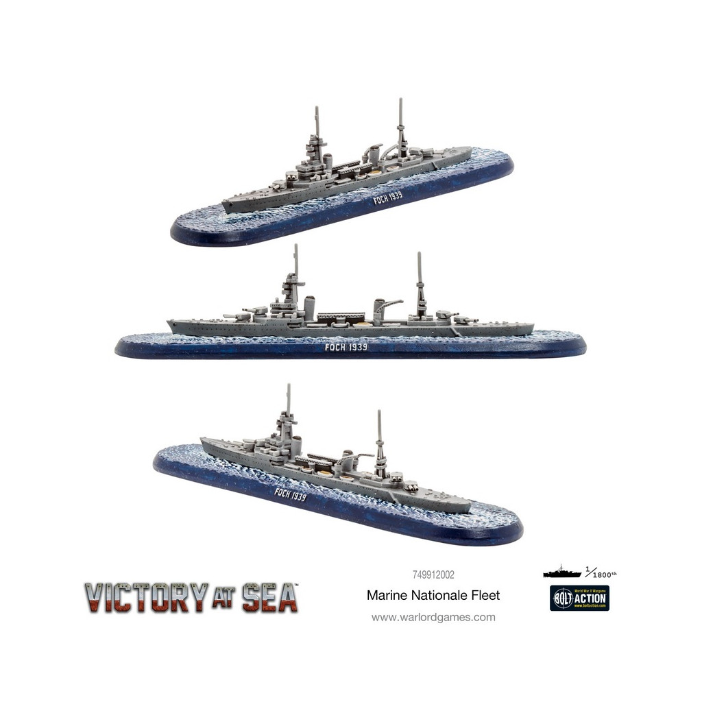 Victory at Sea - French Navy Starter Fleet