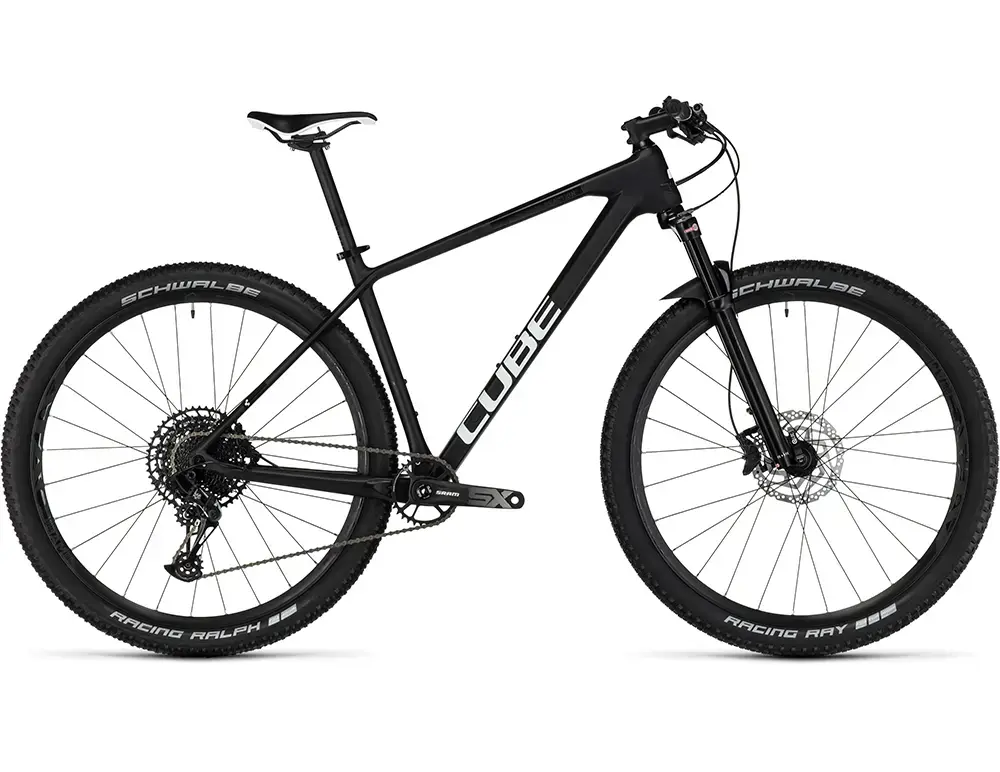 Cube Reaction C:62 One Mountainbike Carbon/Wit Heren