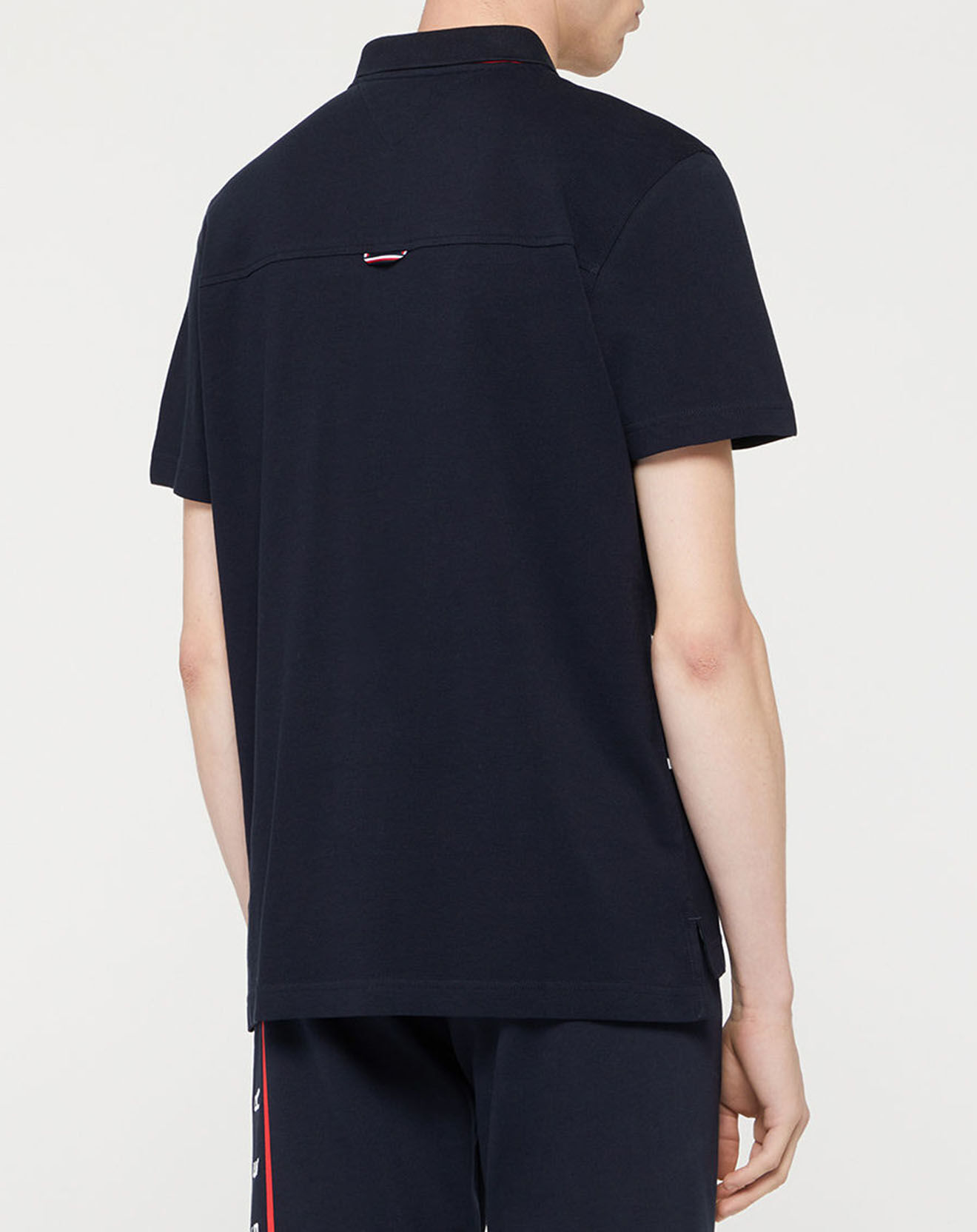 Tommy Hilfiger Polo Regular Flag bleu marine