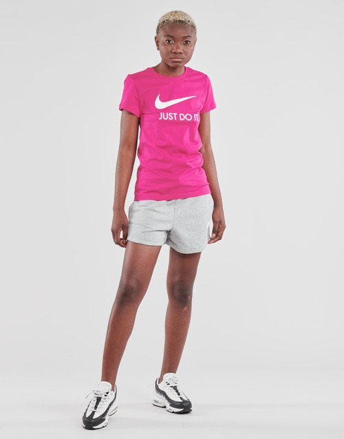 Nike - NSESSNTL FLC HR SHORT FT - Gris / Blanc
