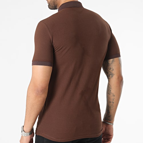 Polo Manches Courtes Marron