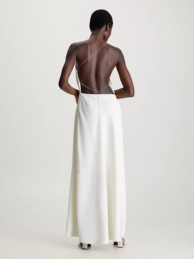 Vestido justo de um ombro só