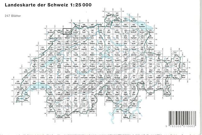 BUNDESAMT - 1066 RODERSDORF ECHELLE 1 25 000