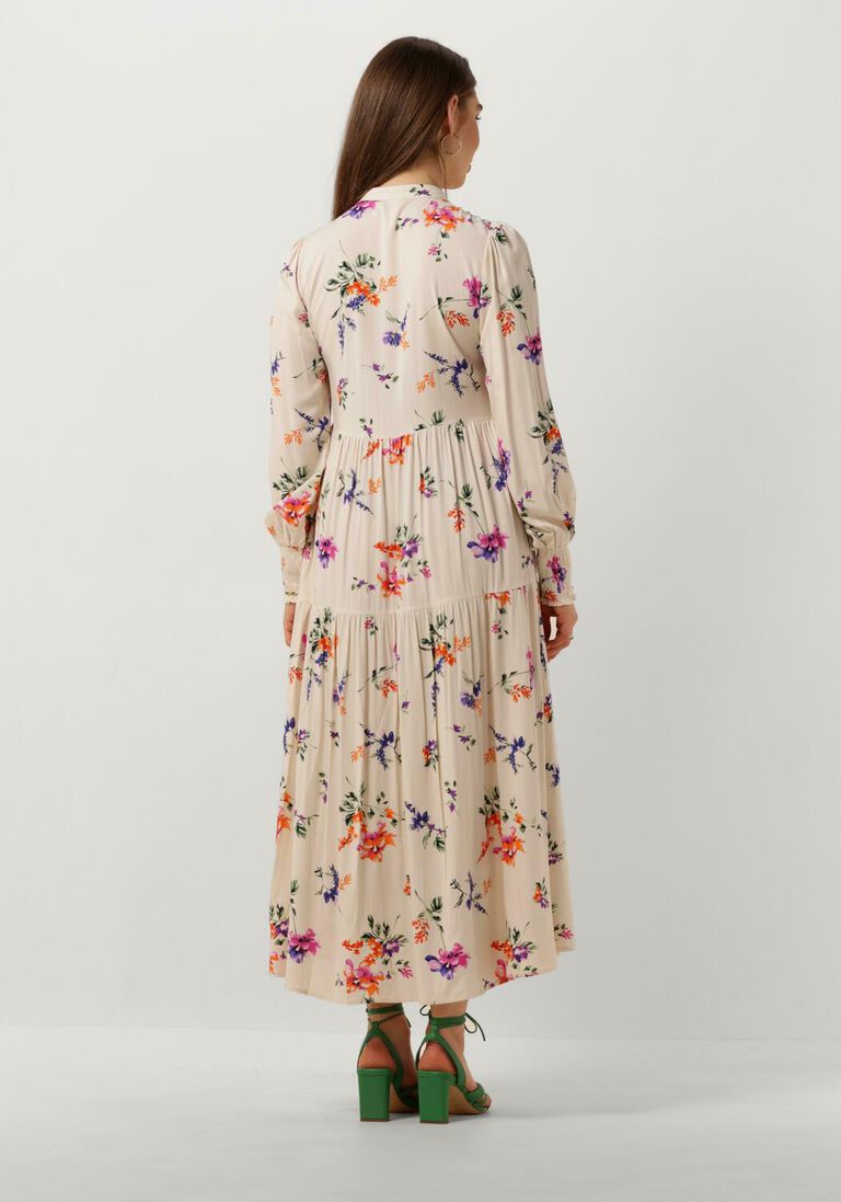 Y.A.S. beige y.a.s. maxi jurk yasasina ls long shirt dress s.