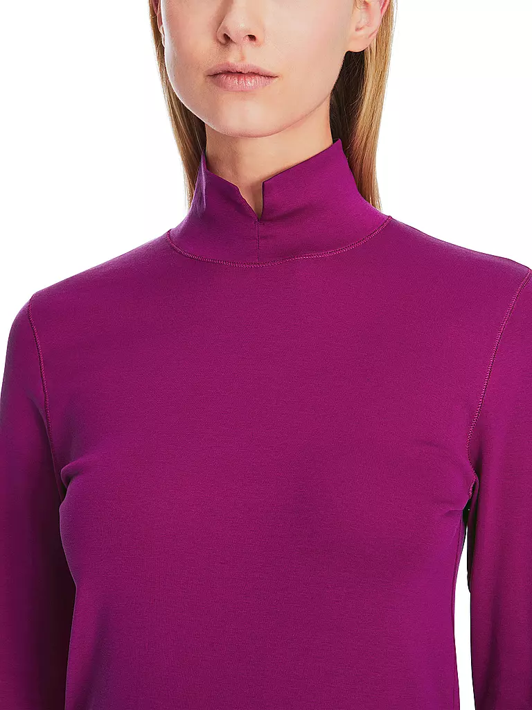 MARC CAIN Rollkragenpullover beere
