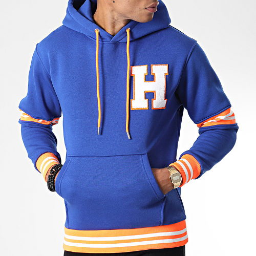 Sweat Capuche OTS-11 Bleu Roi