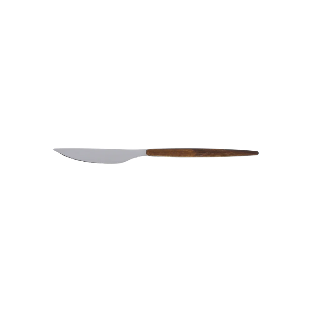 Couteaux de table Amsterdam effet bois (lot de 6) Jean Dubost