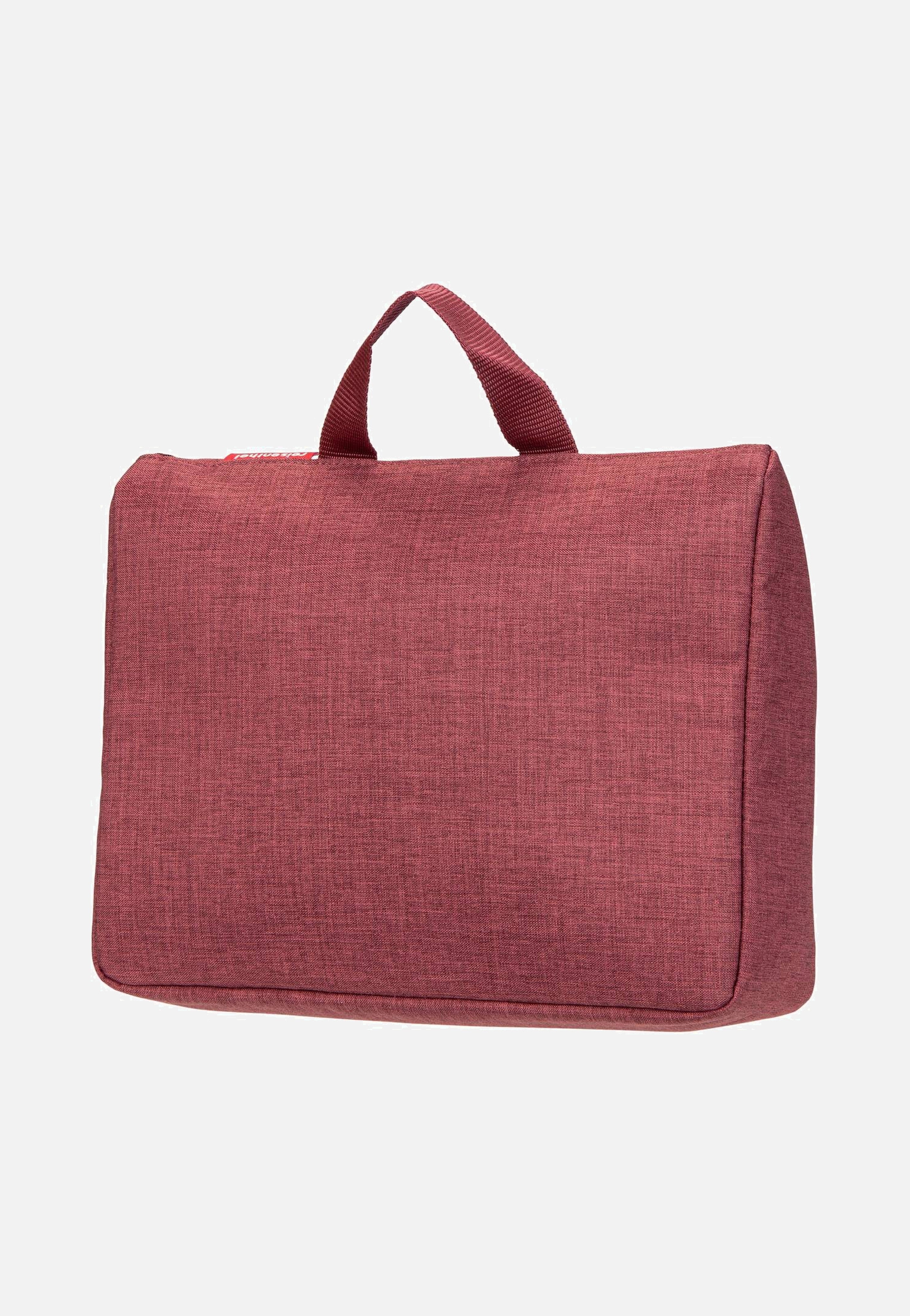 toiletbag XL Twist Maroon - Kulturbeutel