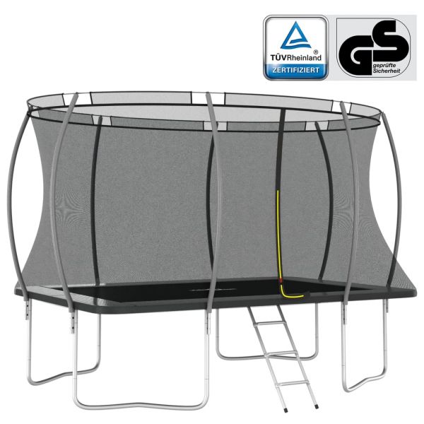 Conjunto de Trampolim Retangular 335x244x90 cm 150 Kg - 92452