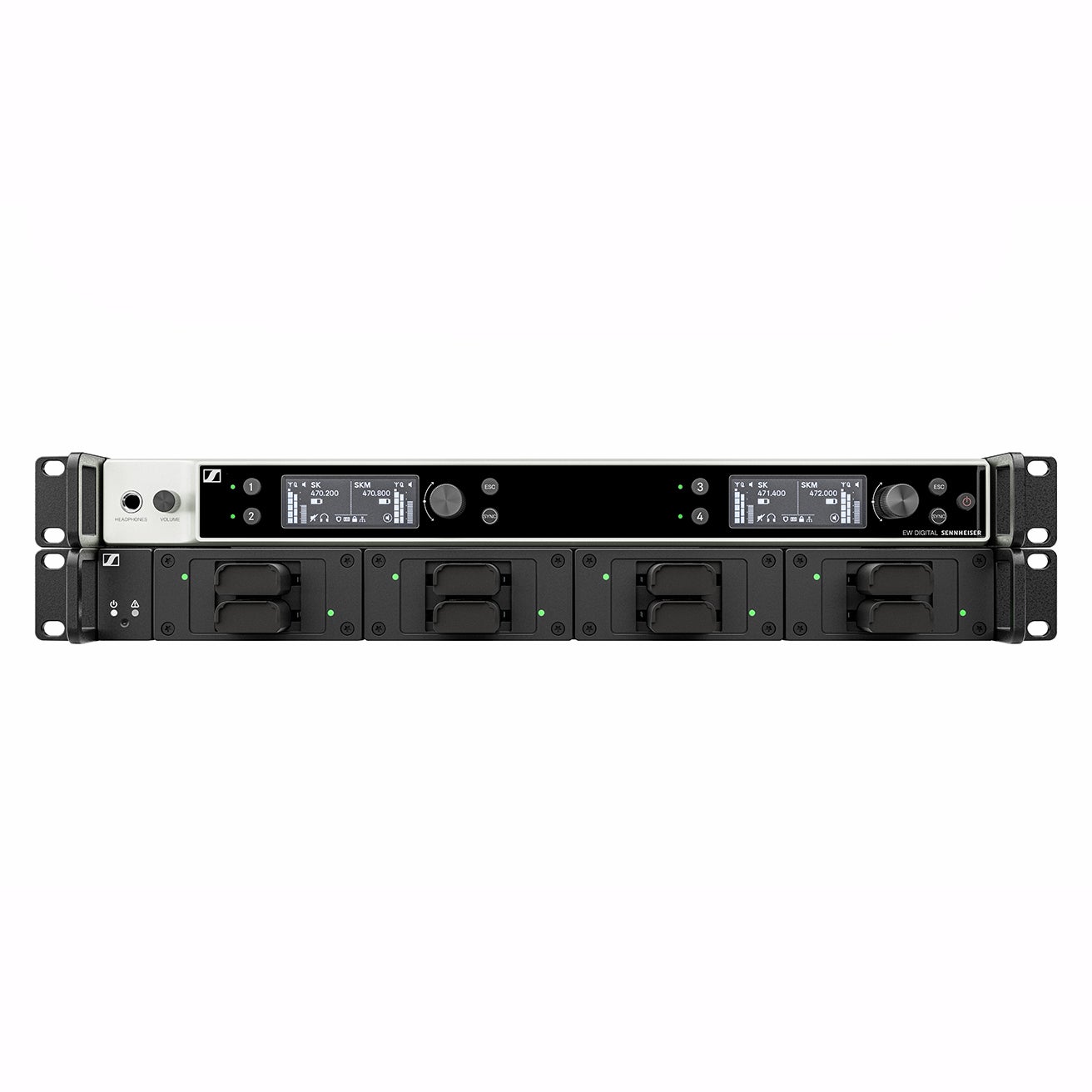 Sennheiser L 6000 Oplader 19 inch - voor 4 modules LM 6060 of LM 6061