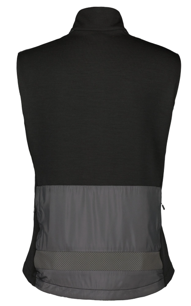 Scott Gravel Warm Merino Vest Sort Til Kvinder