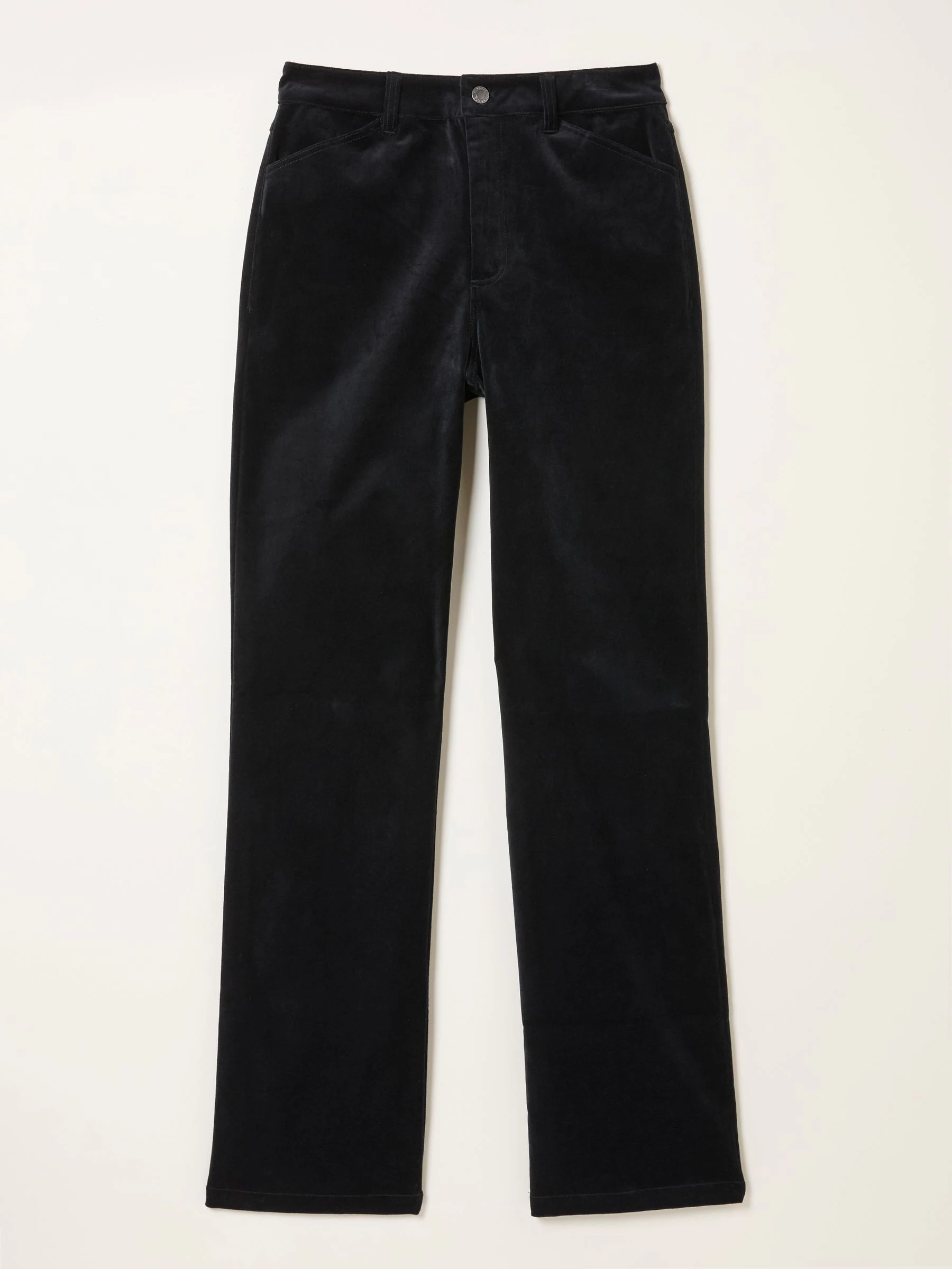 FatFace Wide Leg Velvet Trouser