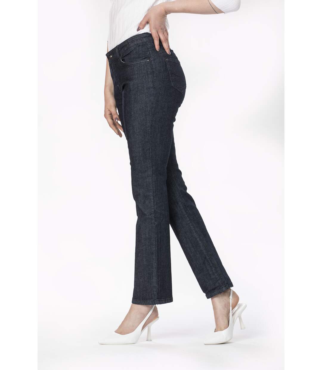Jeans coupe droite brut OLENKA DENIM