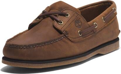 Timberland Classic Boat nubuck bootschoenen bruin