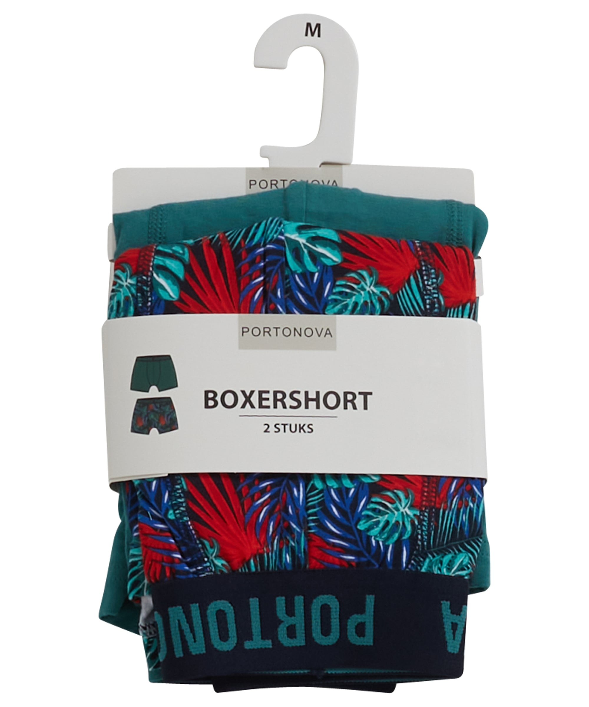 2-pack boxershort uni print