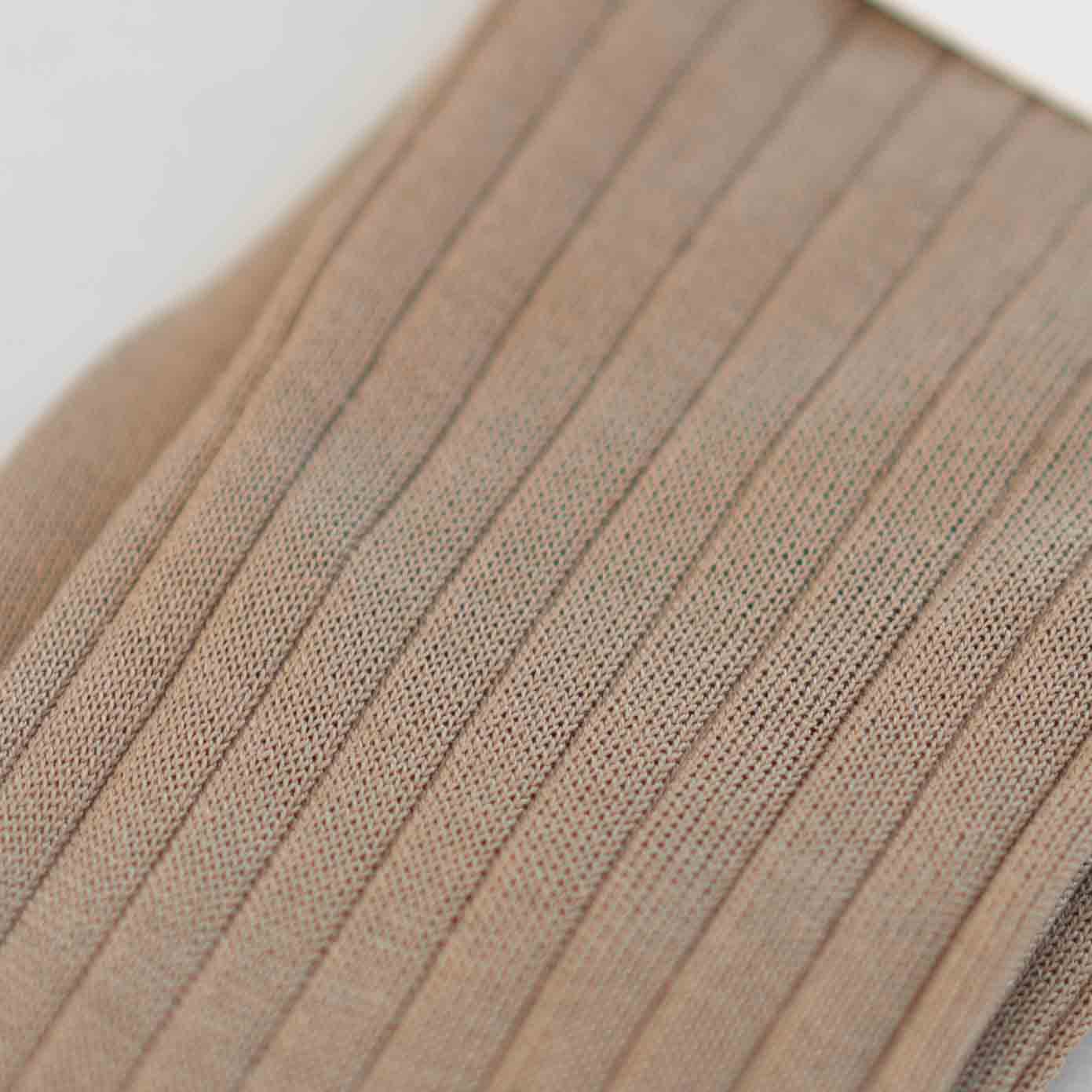 Chaussettes Fil D'Ecosse Beige-Chaussettes fil d'Ecosse