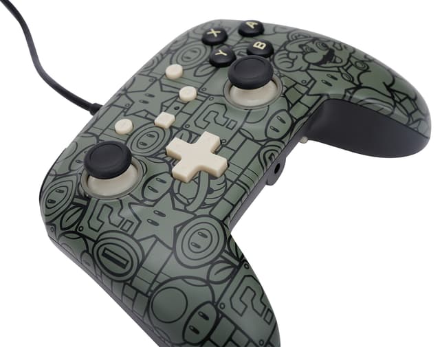 PowerA Enhanced Wired controller til Nintendo Switch (Grå)